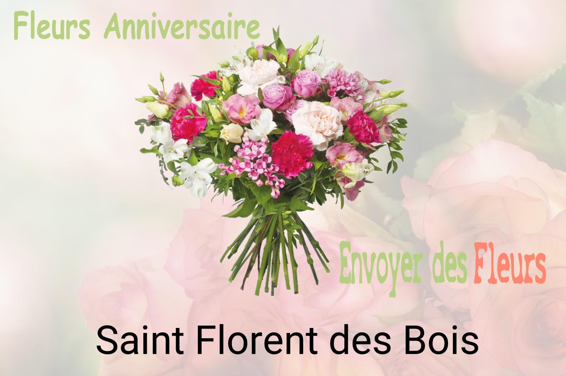 Bouquet de fleurs d’anniversaire livré à Saint-Florent-des-Bois