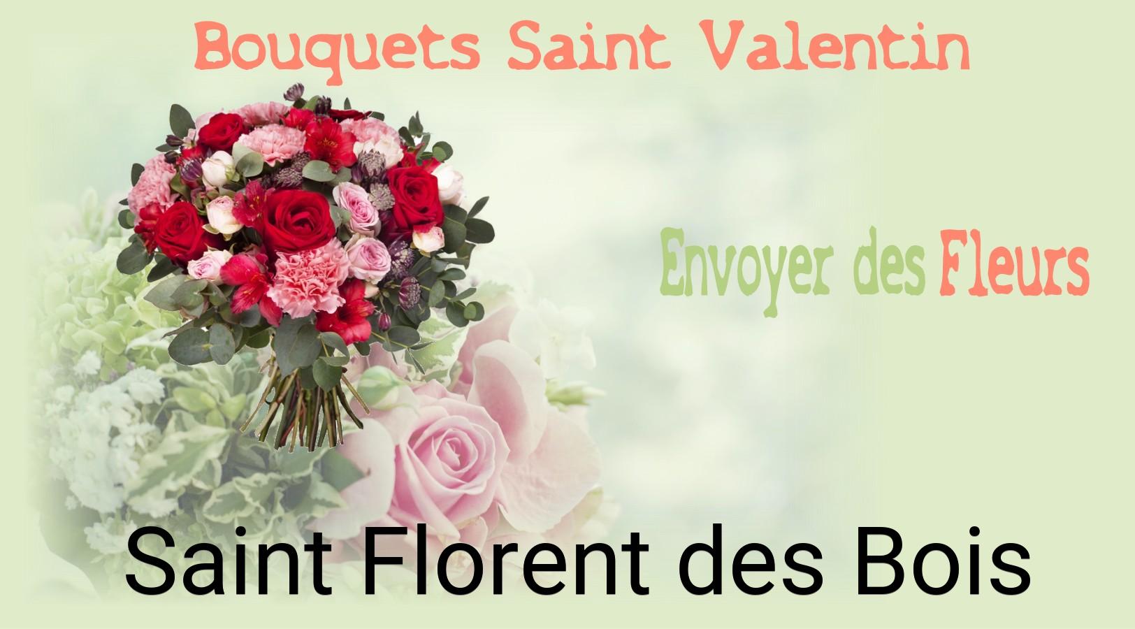 Roses de Saint-Valentin livrées à Saint-Florent-des-Bois